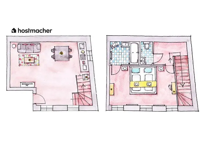 Cozy 1br Duplex Near Center By Hm Apartment